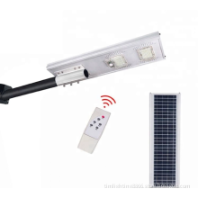 LED solar street light comes with solar panel